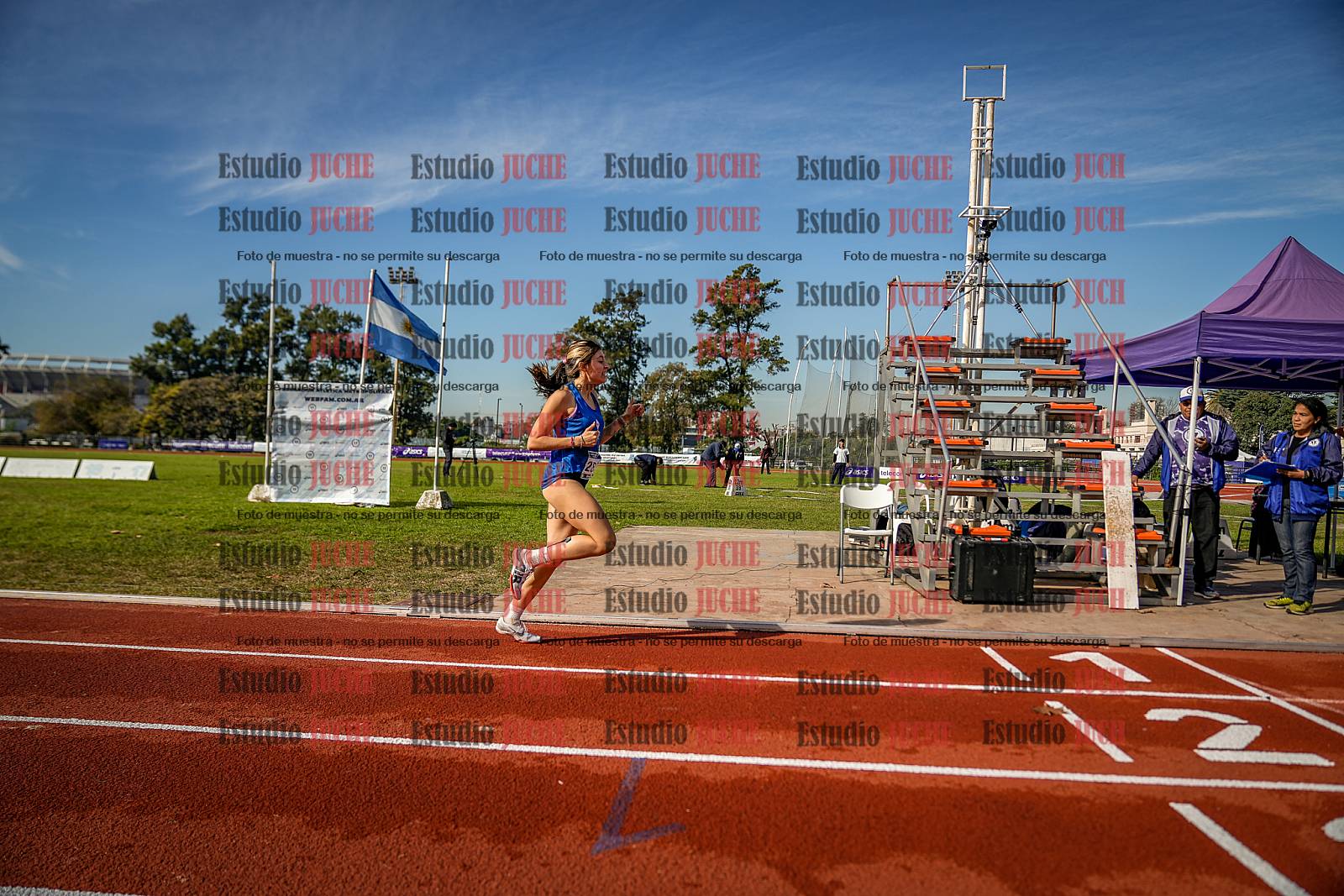 Fotos de los 800 m de mujeres - heptatlón 7