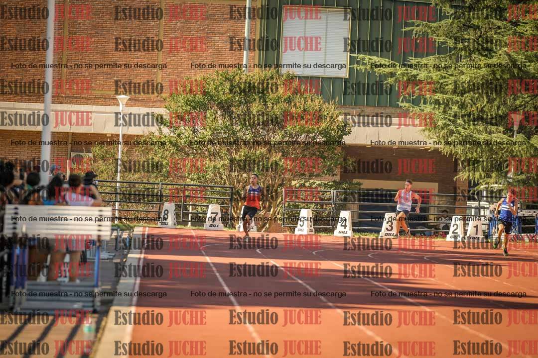 Fotos de los 200 m llanos de varones