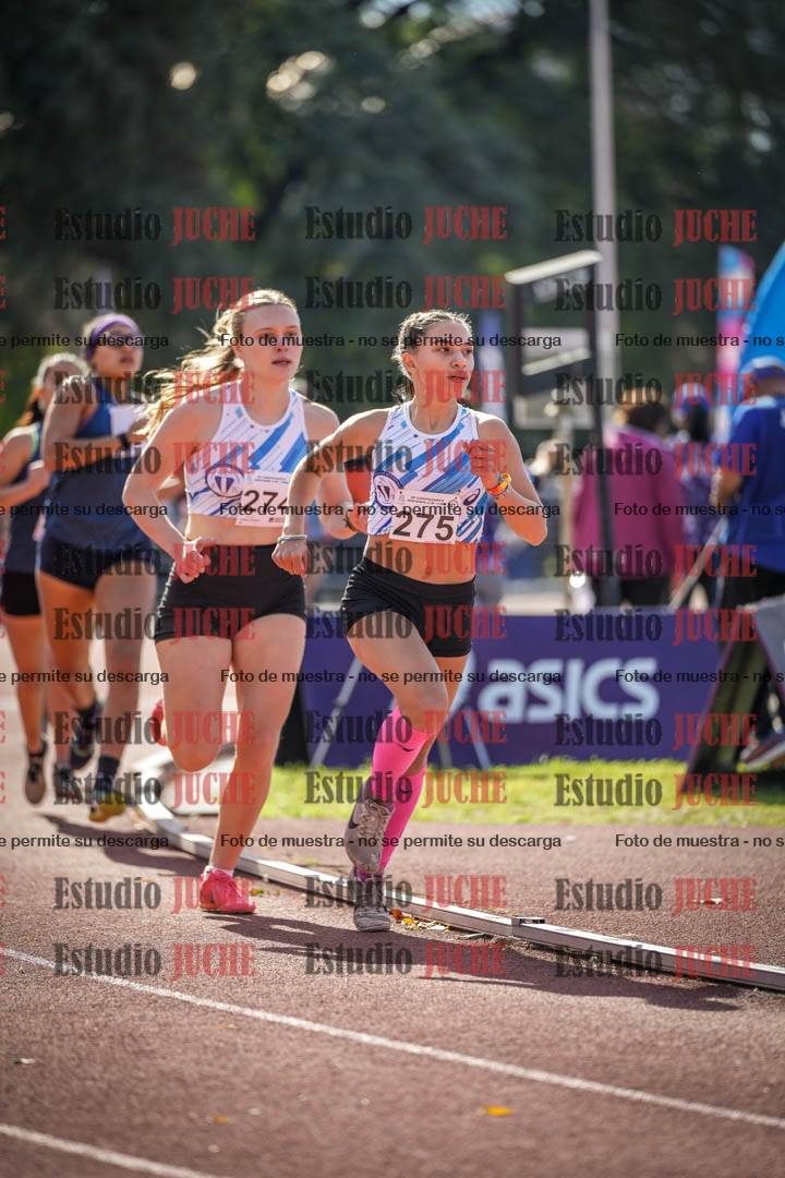 Fotos de los 800 m llanos de mujeres - heptatlón 7