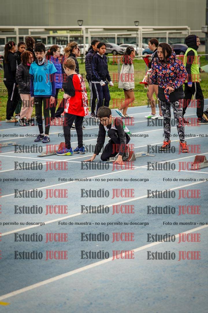 Fotos de los 50 m llanos de varones - U12
