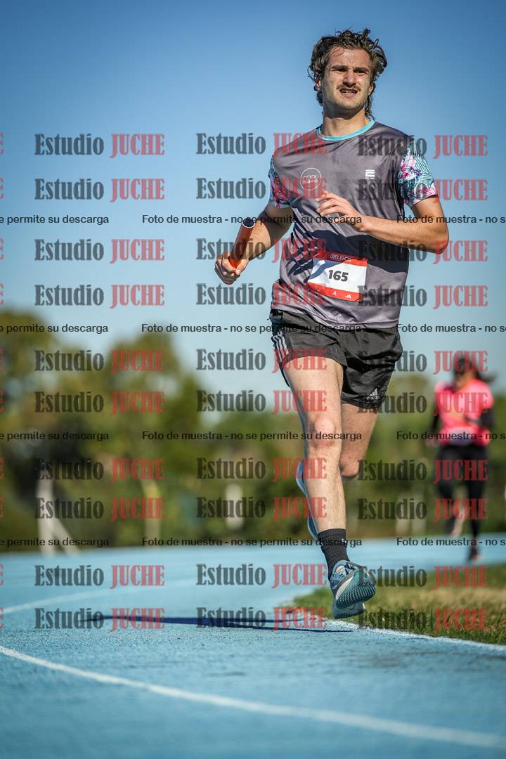 Fotos durante los relevos