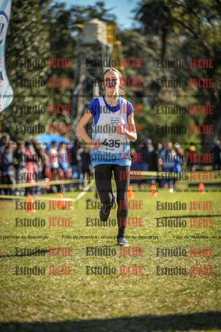 Fotos de la llegada del cross de 2000 m