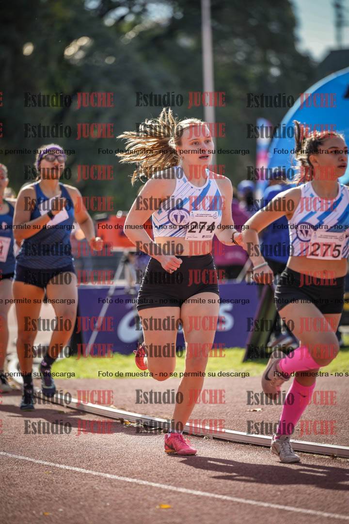 Fotos de los 800 m llanos de mujeres - heptatlón 7