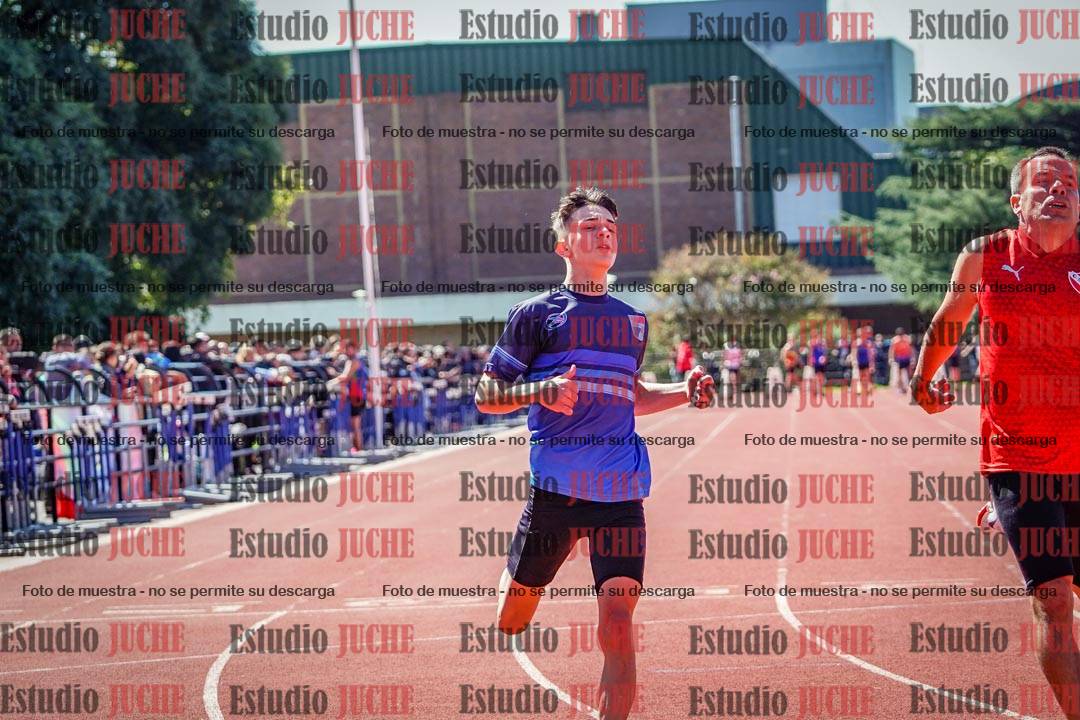 Fotos de los 100 m de varones