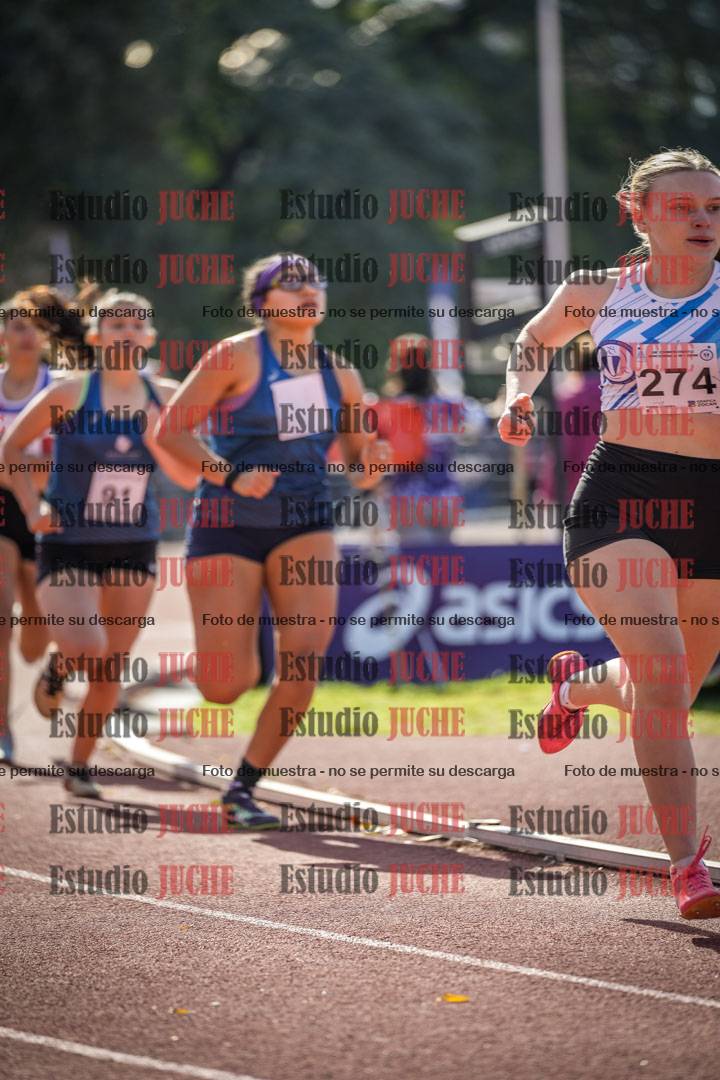 Fotos de los 800 m llanos de mujeres - heptatlón 7