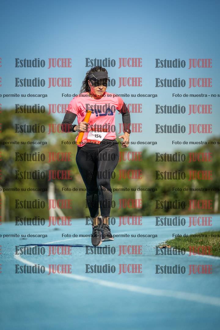 Fotos durante los relevos
