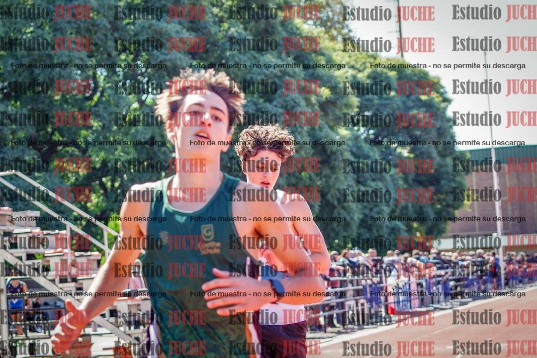 Fotos de los 100 m de varones