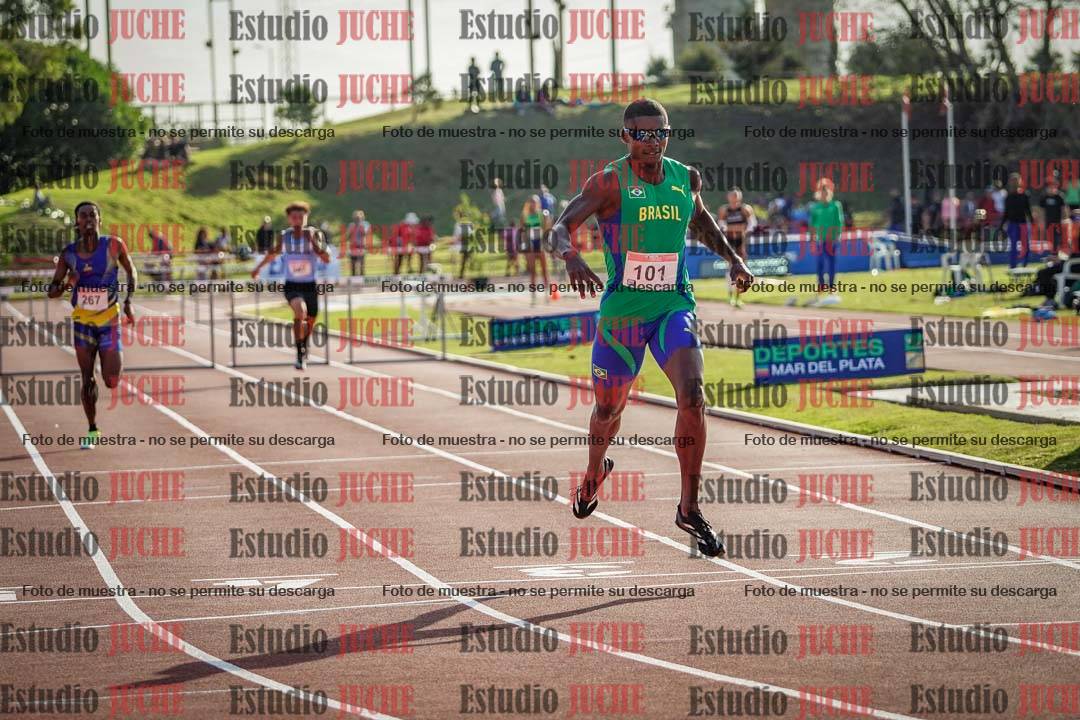 Fotos de los 400 m con vallas de varones