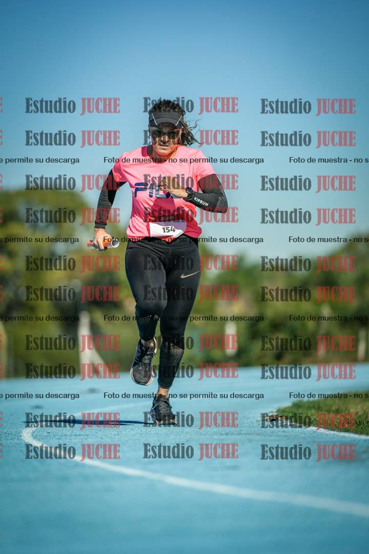 Fotos durante los relevos