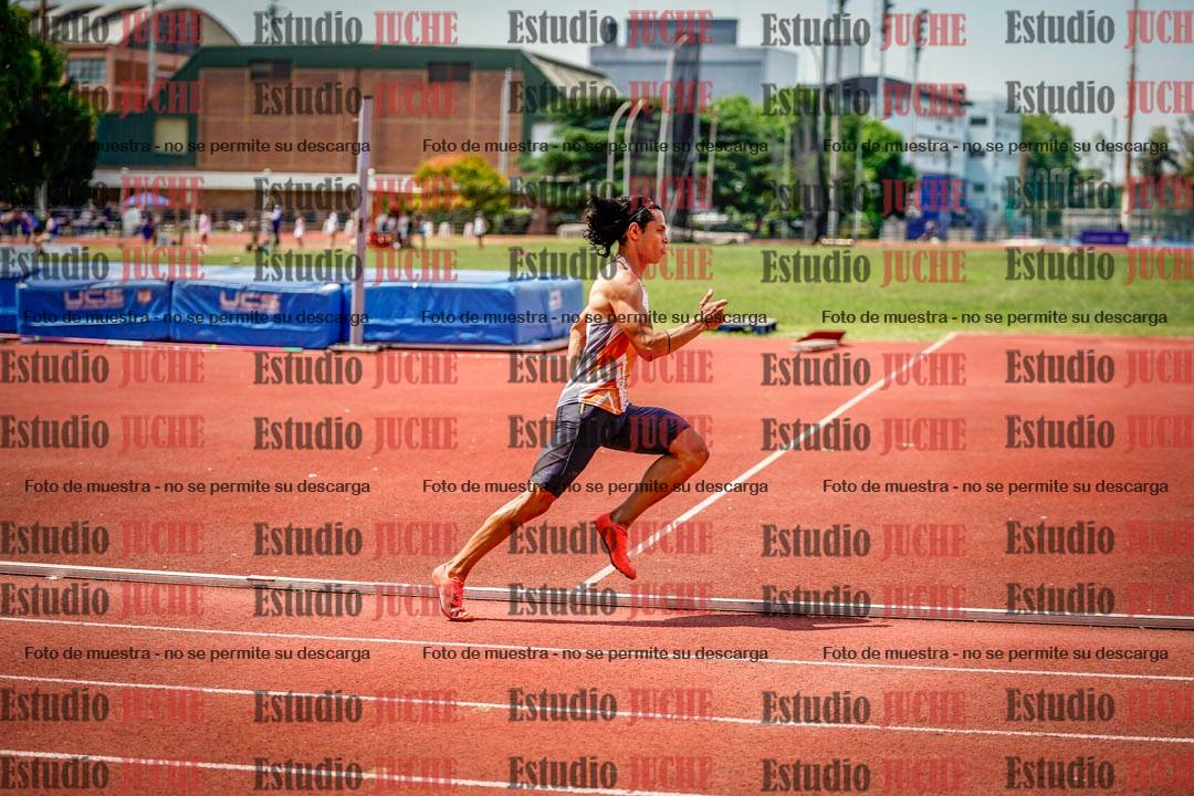 Fotos de los 400 m llanos de varones