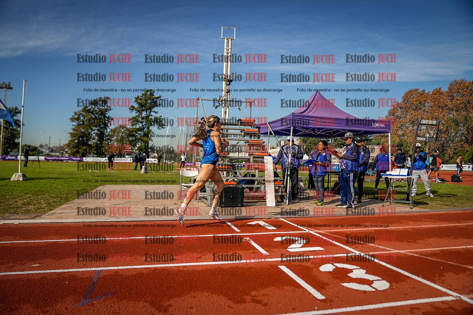 Fotos de los 800 m de mujeres - heptatlón 7