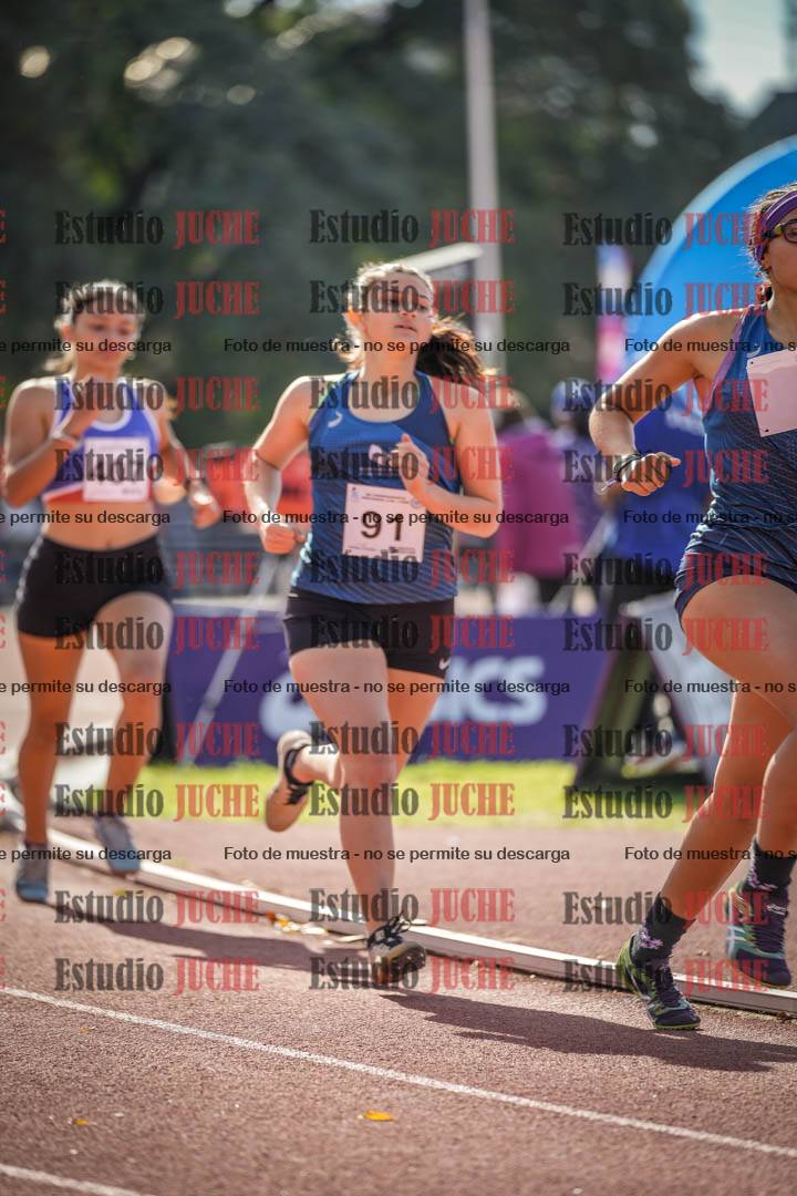 Fotos de los 800 m llanos de mujeres - heptatlón 7