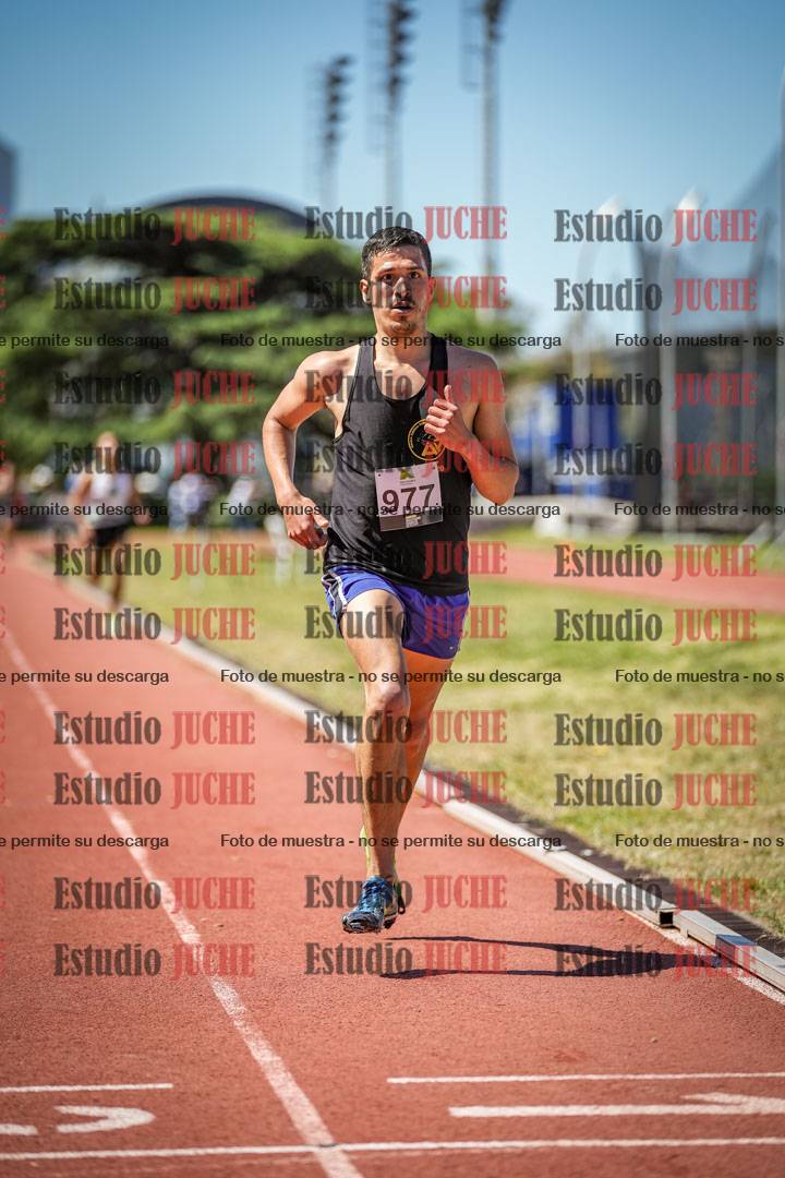 Fotos de los 3000 m con obstáculos de varones