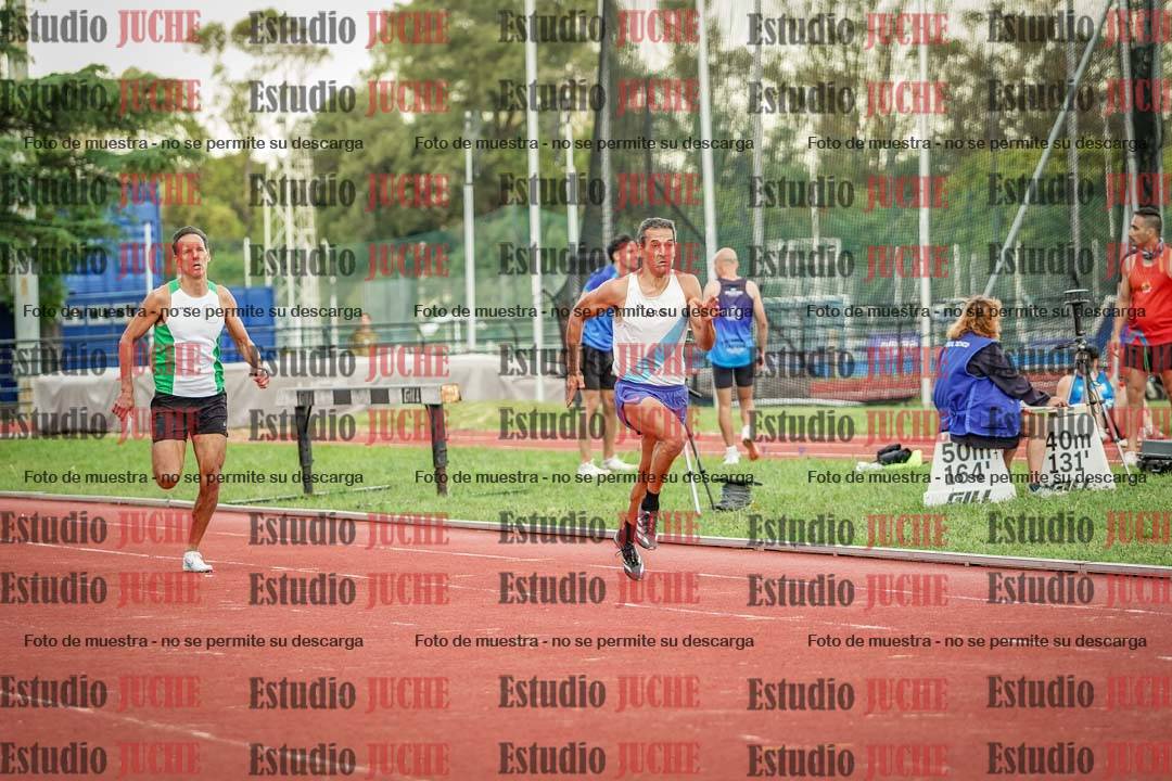 Fotos de los 400 m llanos de varones