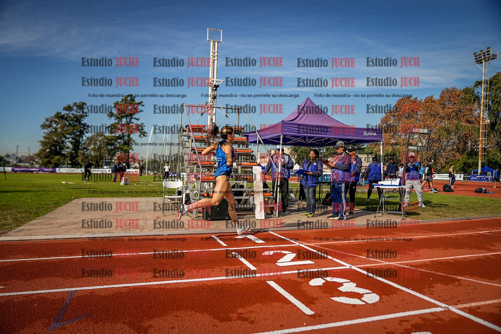 Fotos de los 800 m de mujeres - heptatlón 7