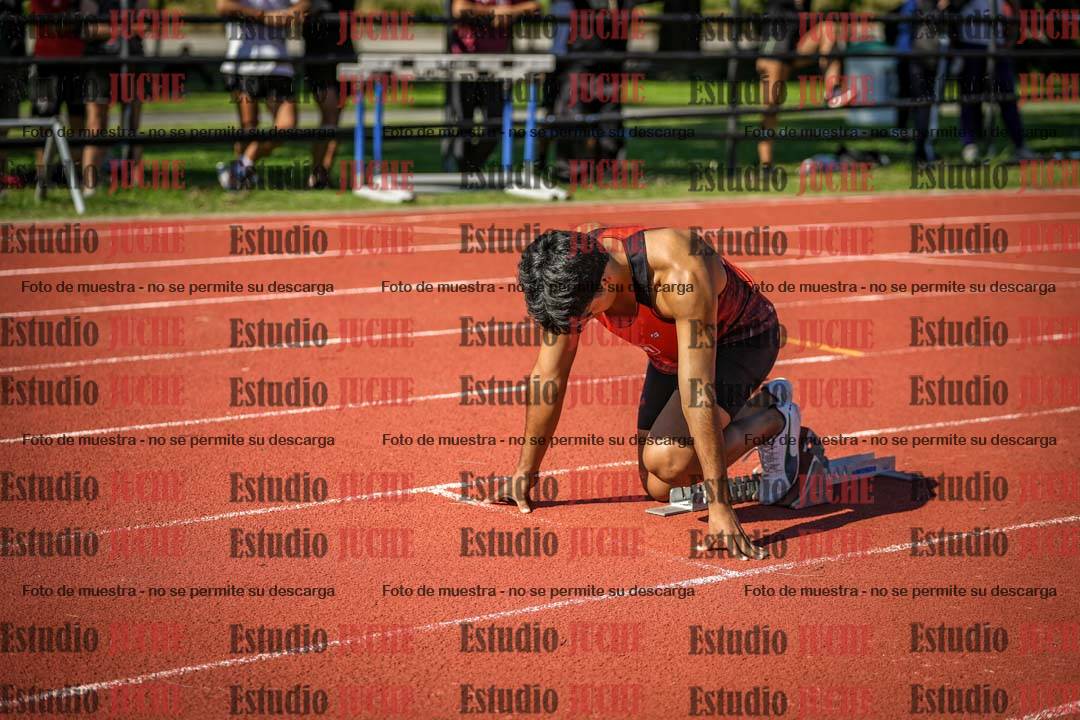 Fotos de los 200 m llanos de varones