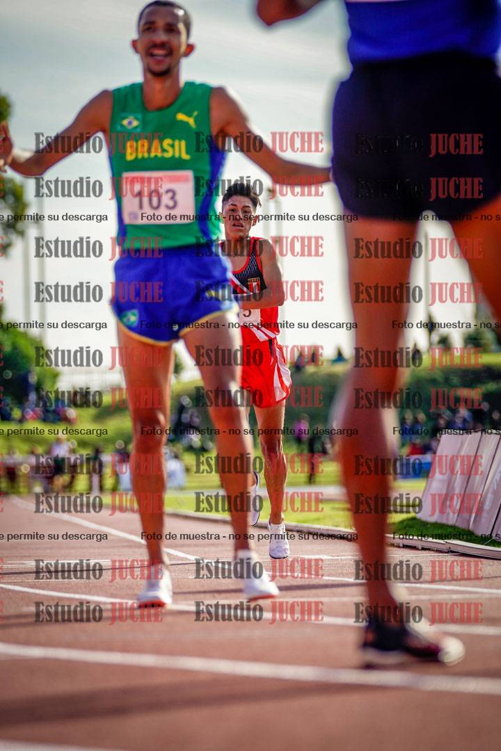 Fotos de los 3000 m con obstáculos de varones