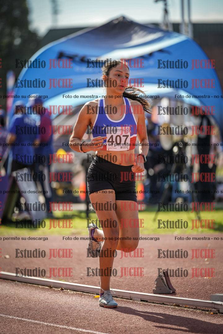 Fotos de los 800 m llanos de mujeres - heptatlón 7