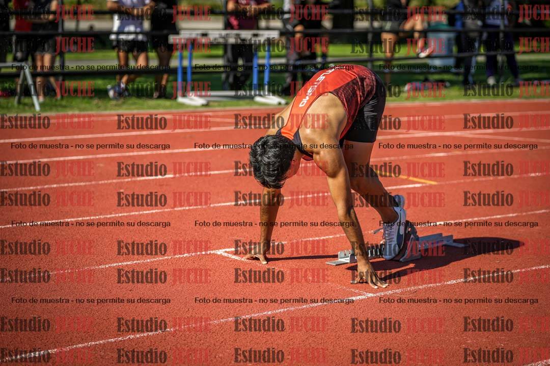 Fotos de los 200 m llanos de varones