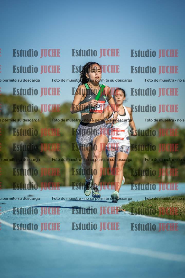 Fotos durante los relevos