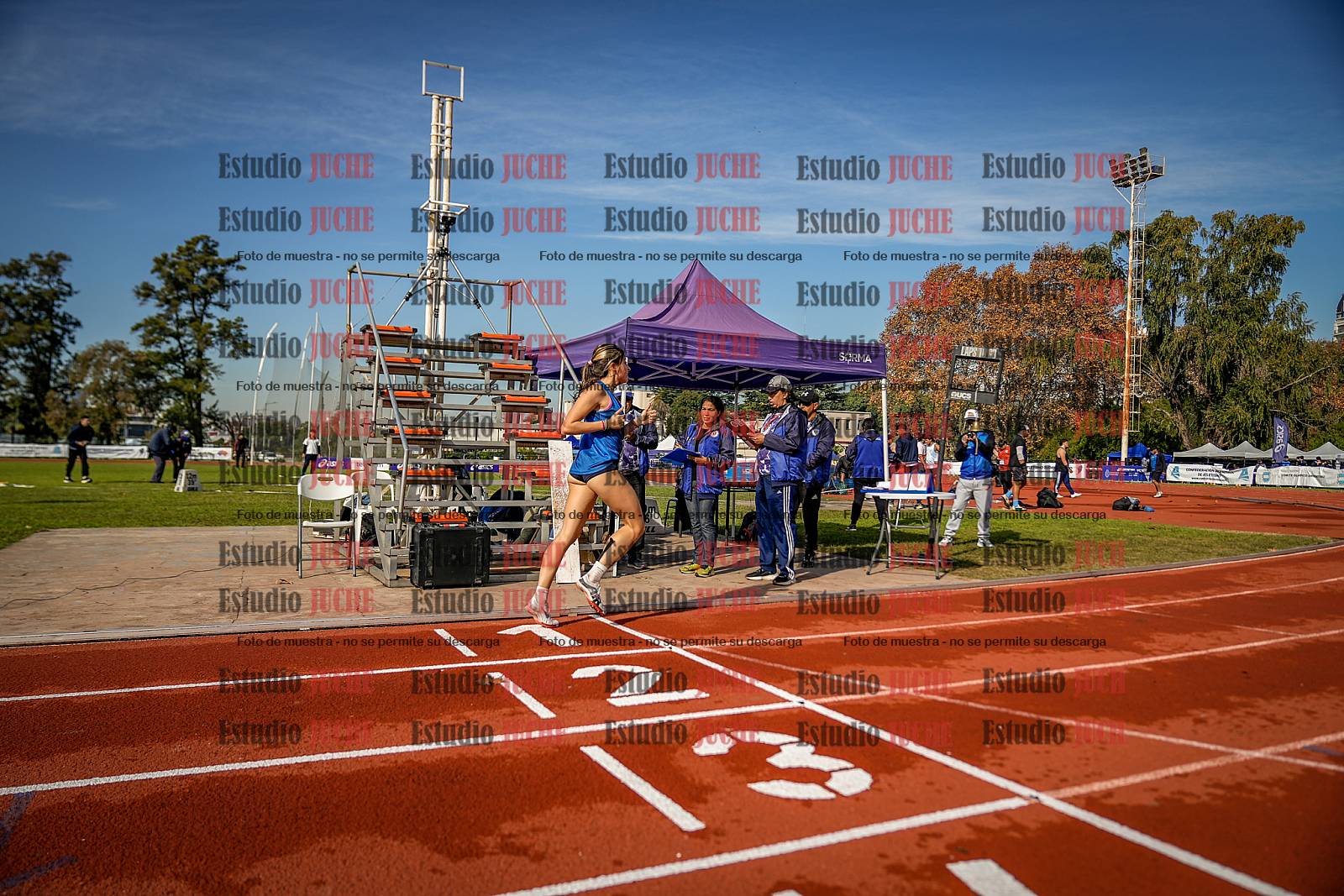 Fotos de los 800 m de mujeres - heptatlón 7
