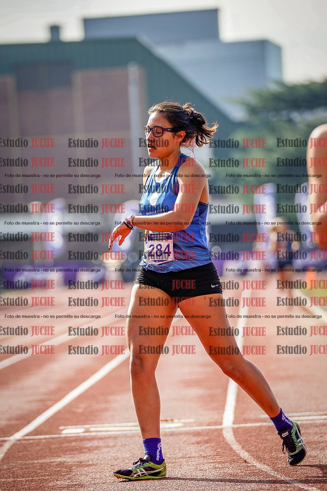 Fotos de los 800 m de mujeres - heptatlón 7