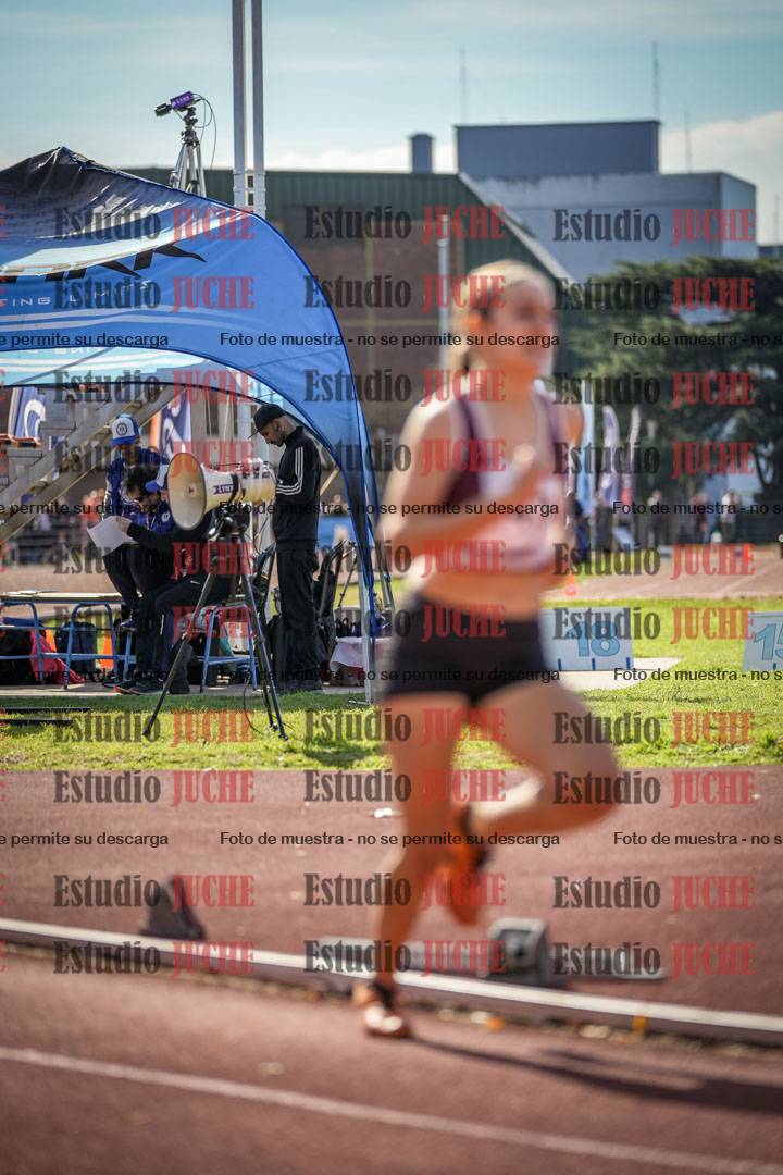 Fotos de los 800 m llanos de mujeres - heptatlón 7