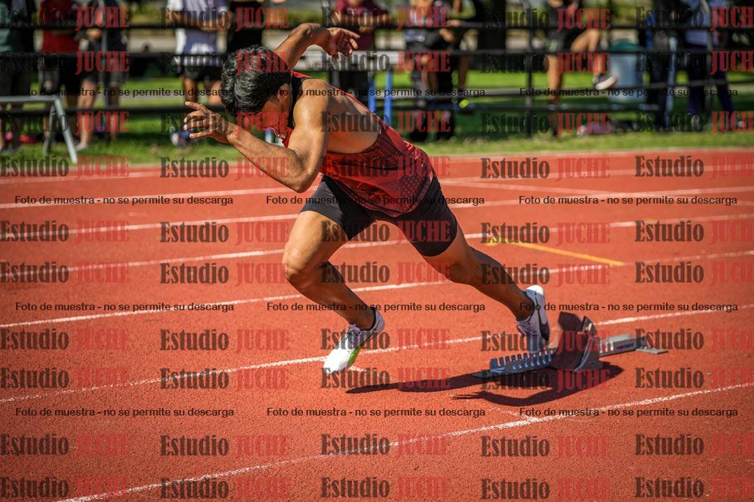 Fotos de los 200 m llanos de varones