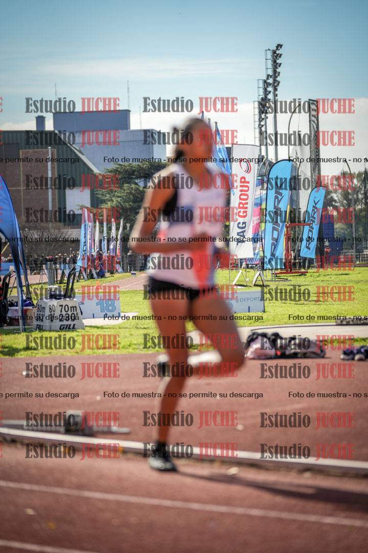 Fotos de los 800 m llanos de mujeres - heptatlón 7