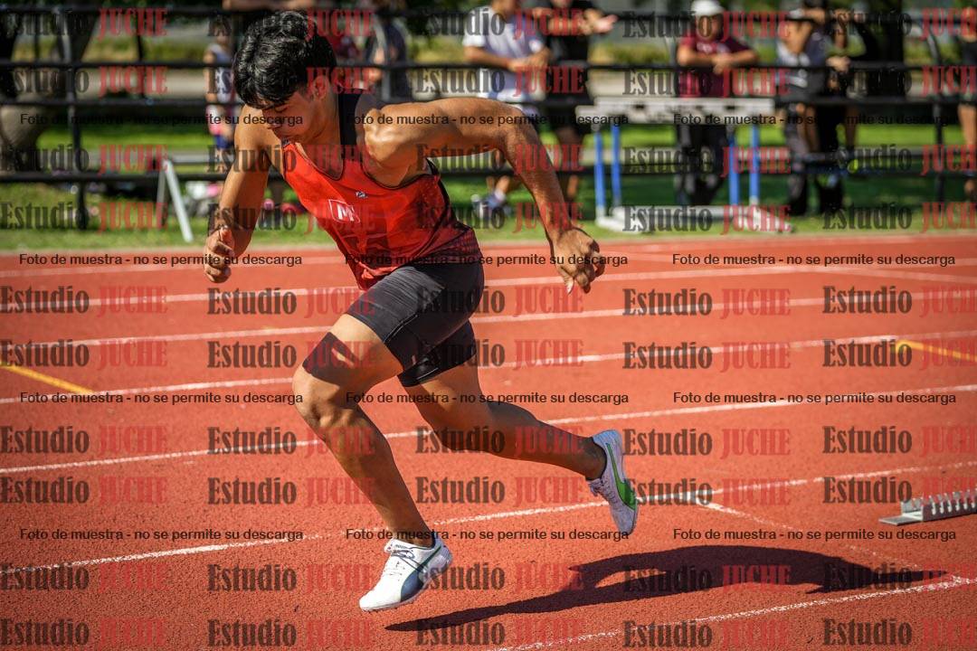 Fotos de los 200 m llanos de varones