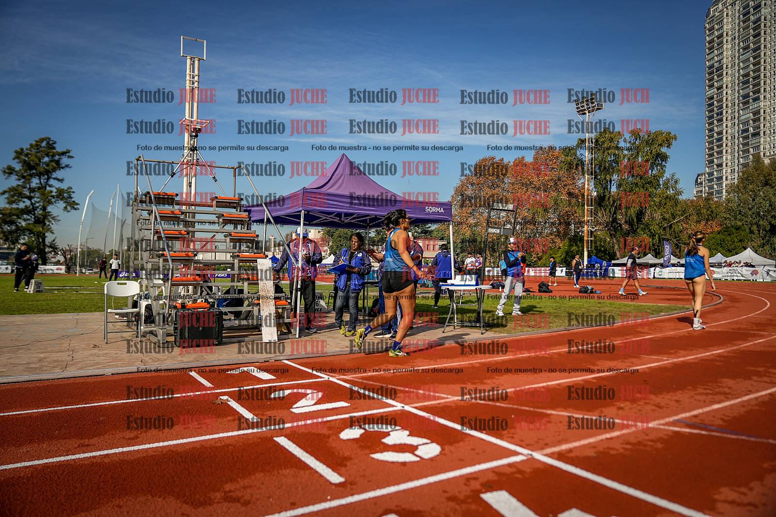 Fotos de los 800 m de mujeres - heptatlón 7