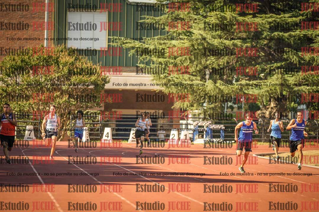 Fotos de los 200 m llanos de varones