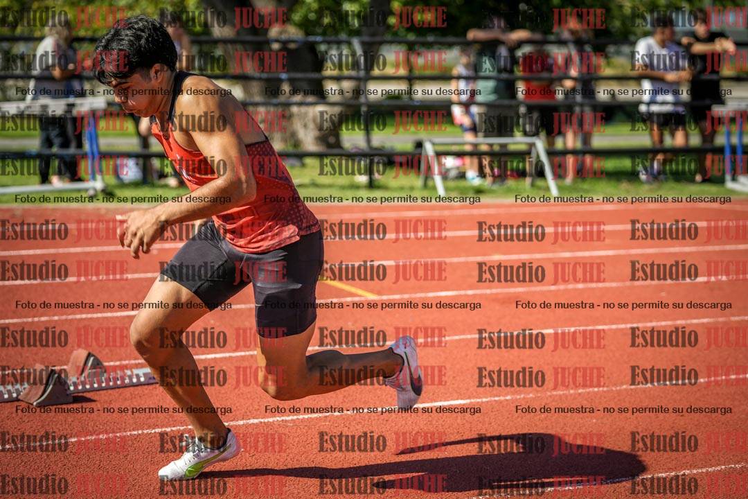 Fotos de los 200 m llanos de varones