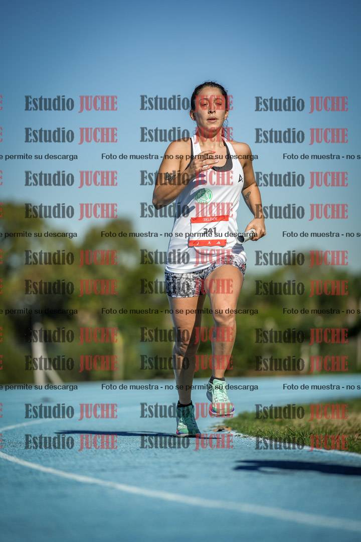 Fotos durante los relevos