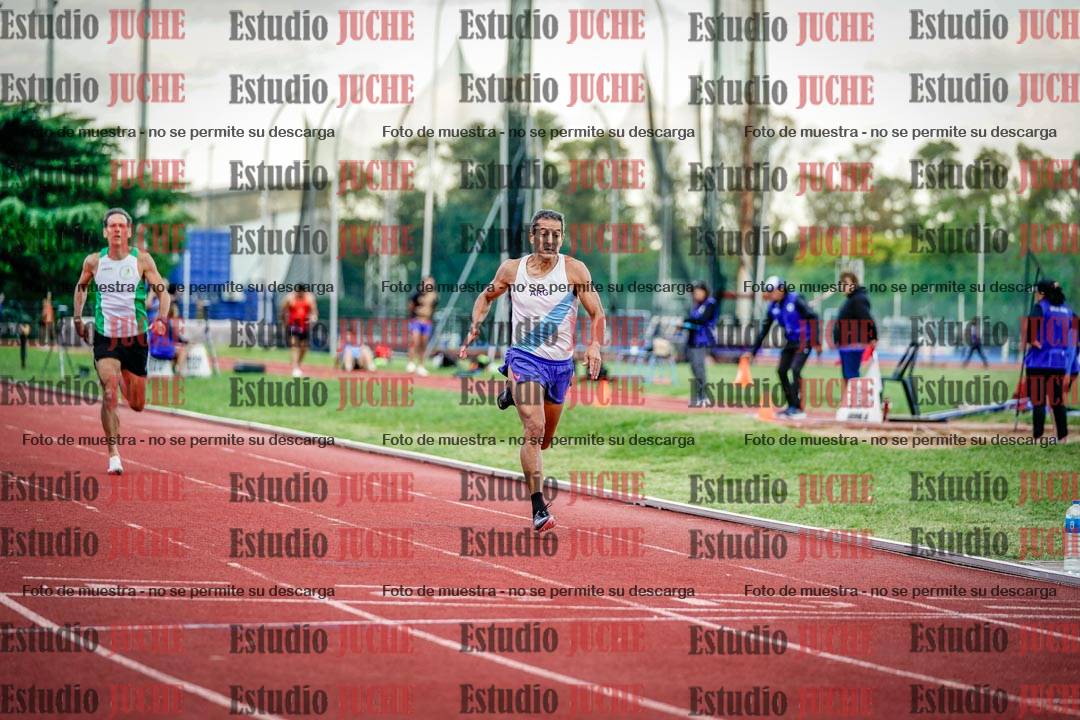 Fotos de los 400 m llanos de varones