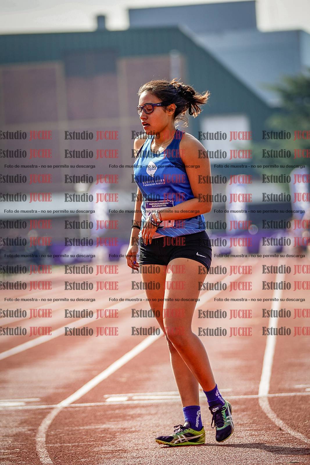 Fotos de los 800 m de mujeres - heptatlón 7