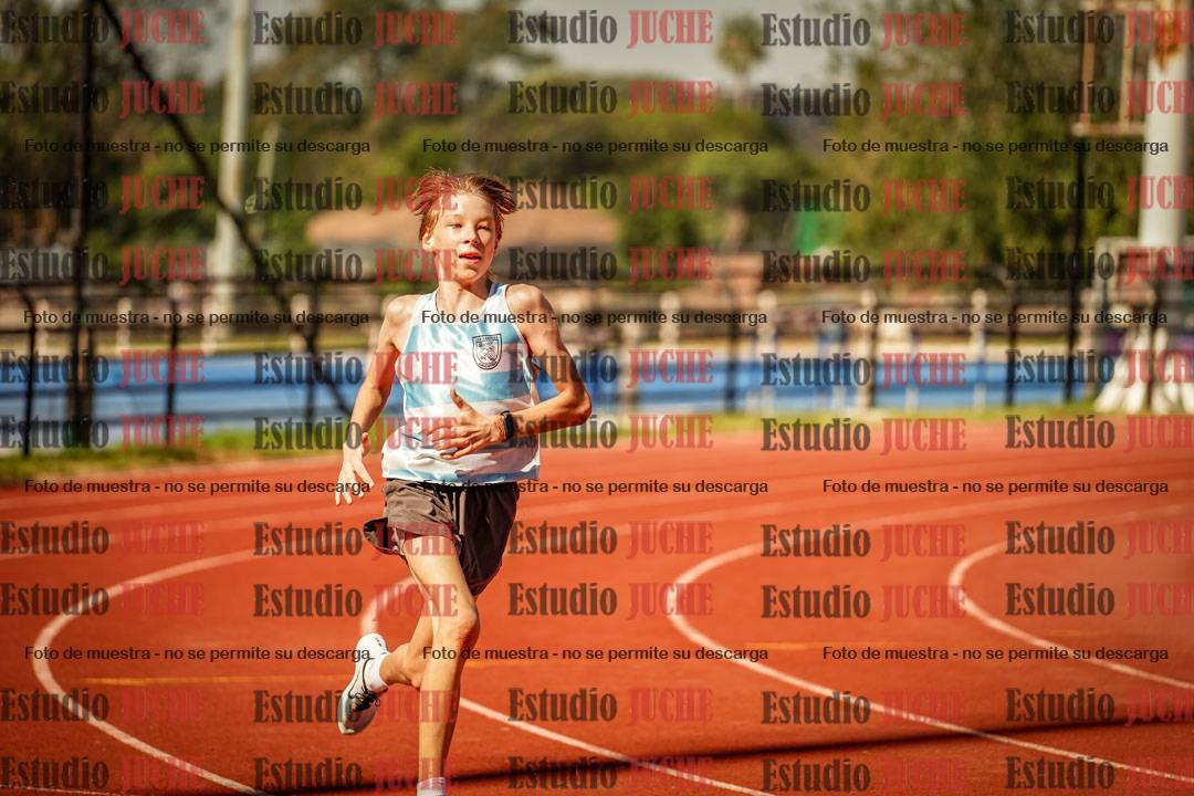 Fotos de los 200 m llanos de varones