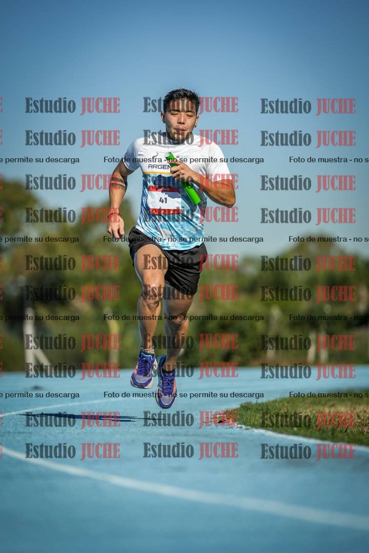Fotos durante los relevos