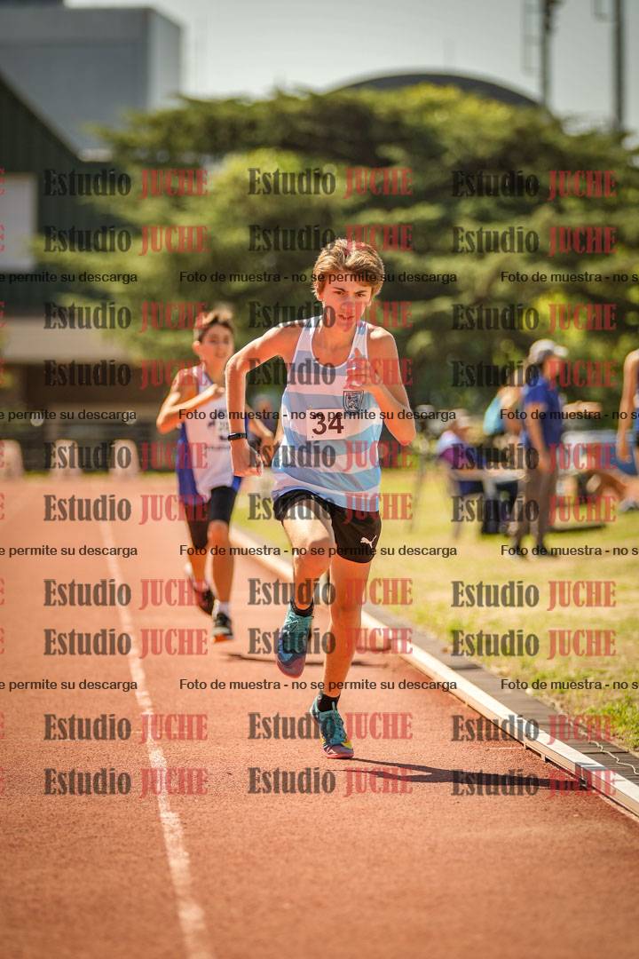 Fotos de los 600 m llanos de varones