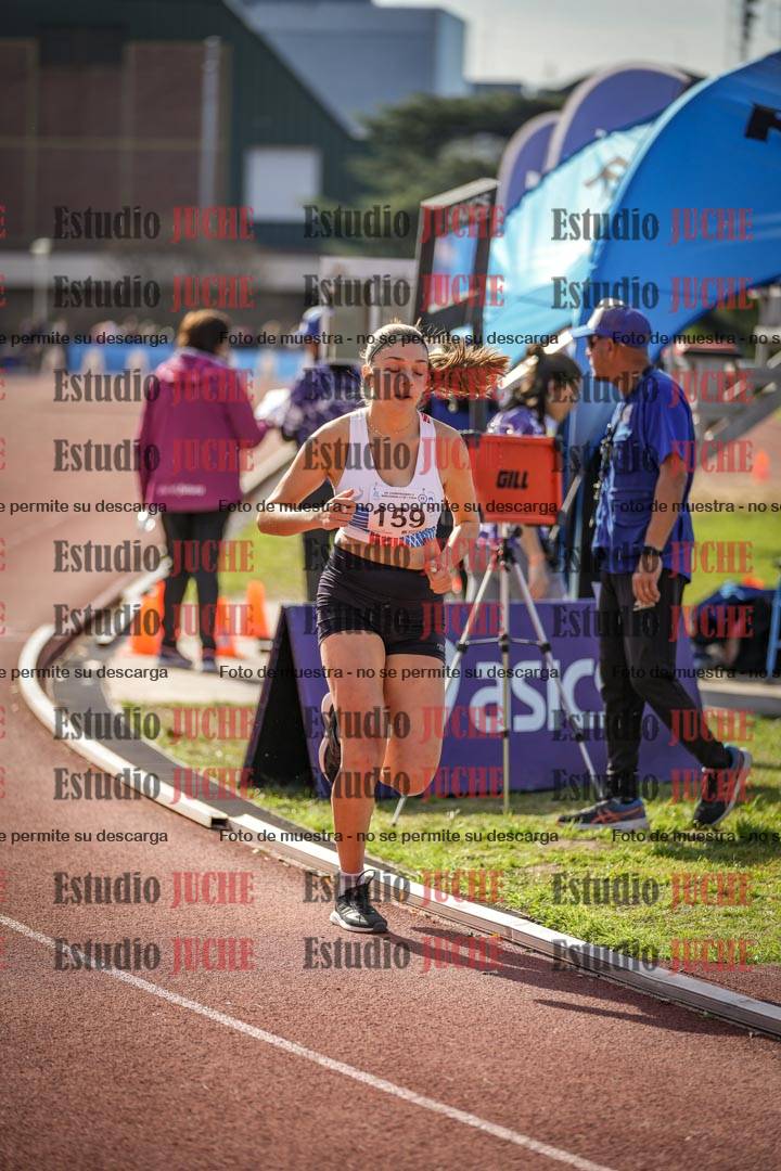 Fotos de los 800 m llanos de mujeres - heptatlón 7