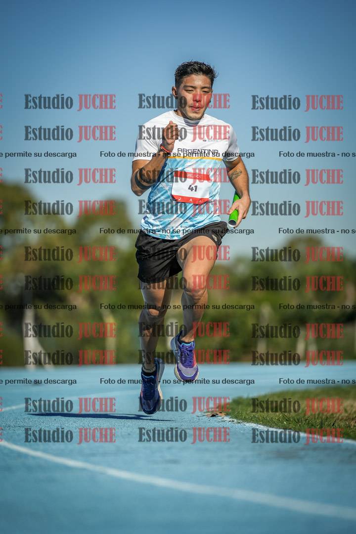 Fotos durante los relevos