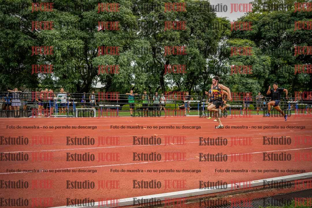 Fotos de los 100 m llanos de varones - decatlón 1