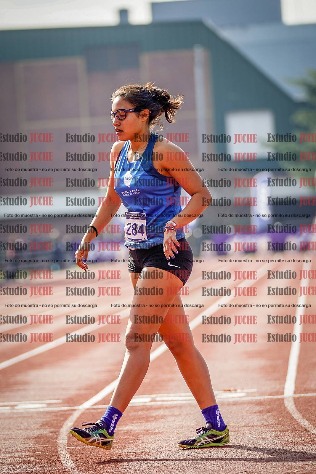 Fotos de los 800 m de mujeres - heptatlón 7