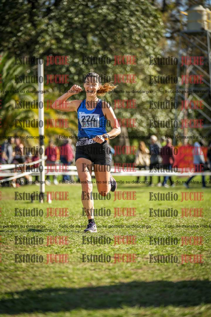 Fotos de la llegada del cross de 6000 m