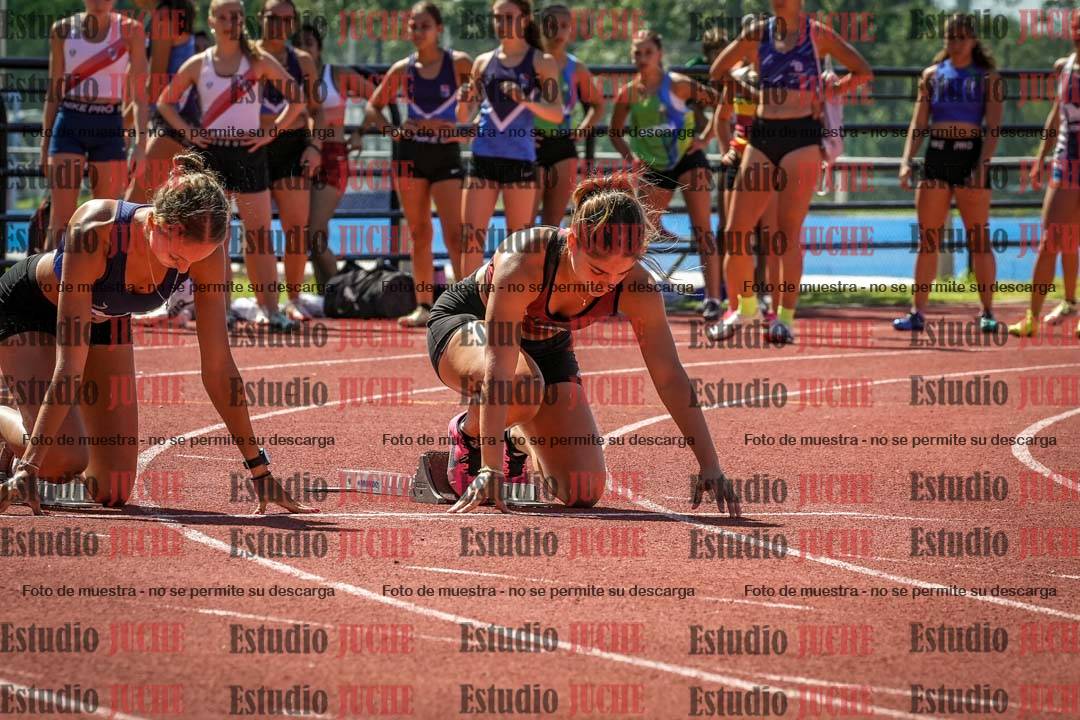 Fotos de los 100 m llanos de mujeres
