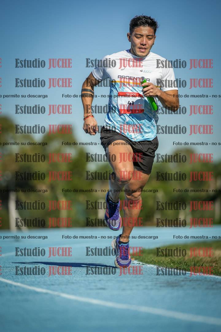 Fotos durante los relevos