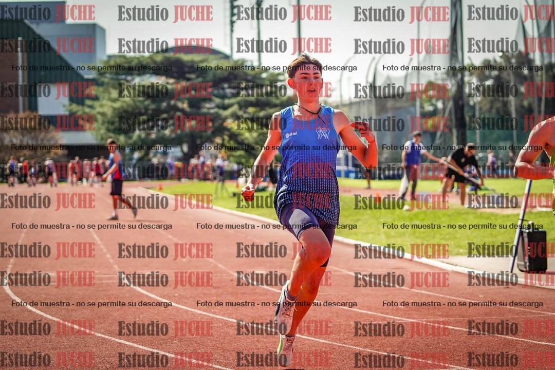 Fotos de los 100 m llanos de varones