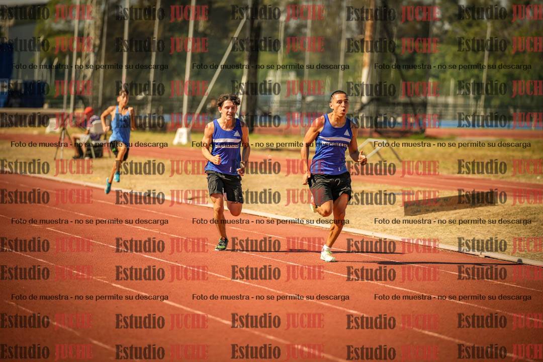 Fotos de los 200 m llanos de varones