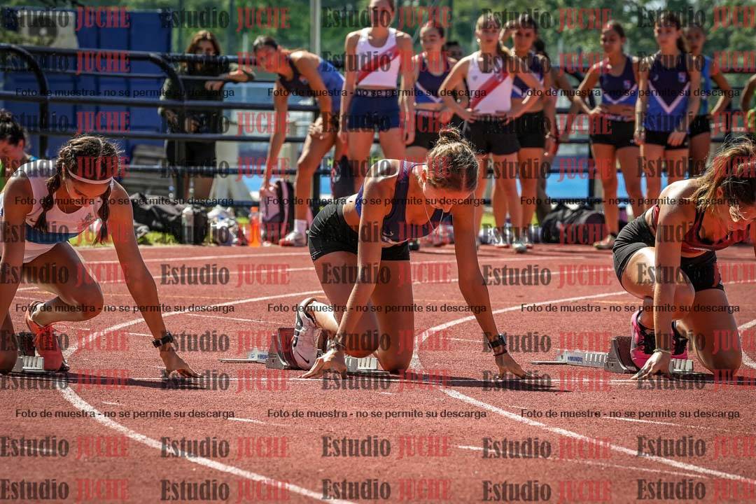 Fotos de los 100 m llanos de mujeres