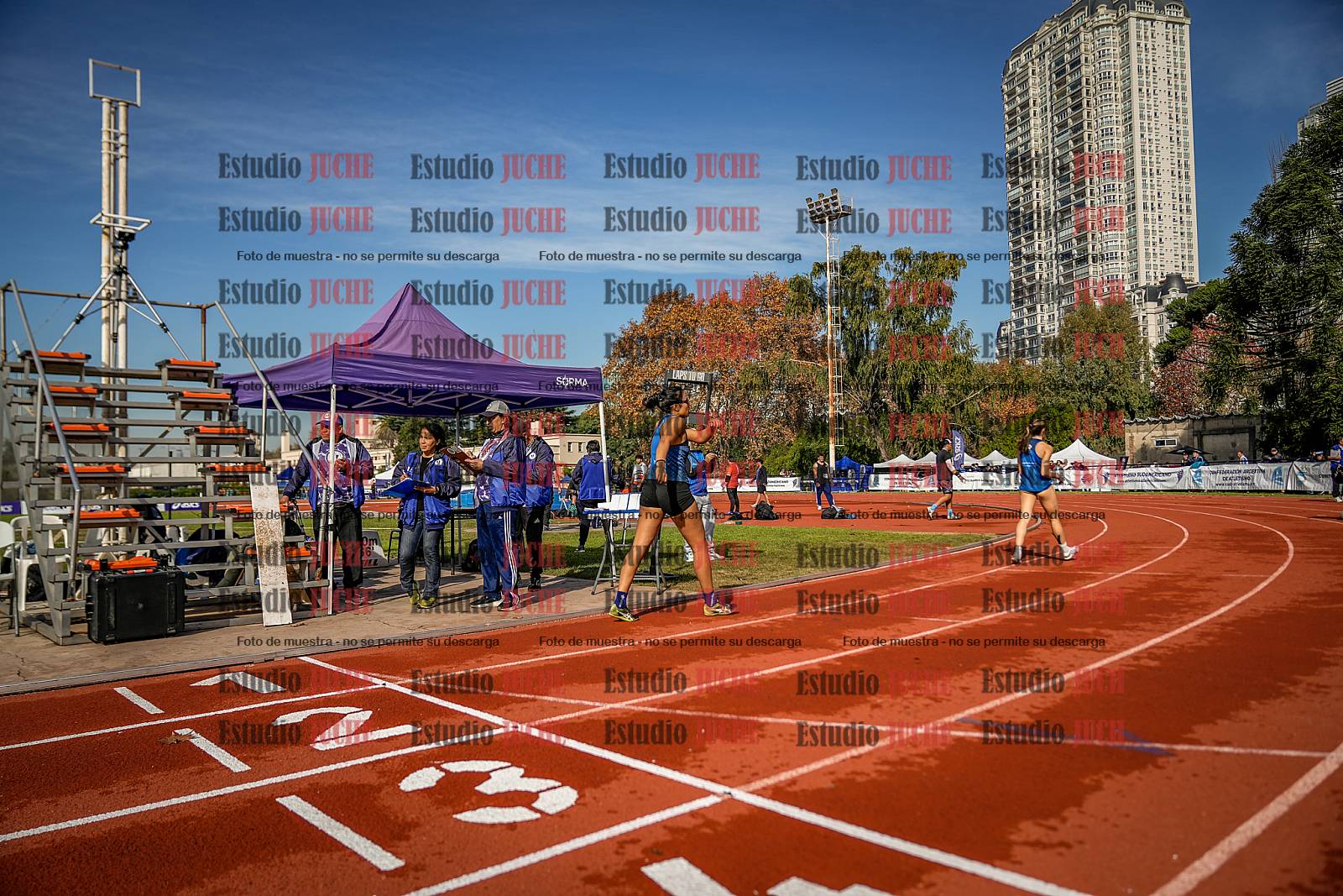 Fotos de los 800 m de mujeres - heptatlón 7